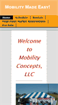 Mobile Screenshot of mobilityconceptsllc.com